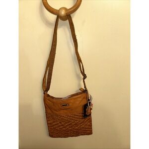 Spikes and Sparrow Leather Crossbody Leather Bag New With Tag.